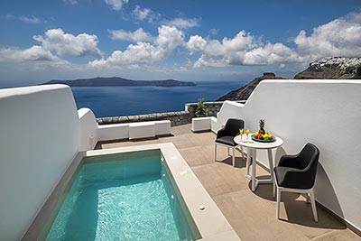 Honeymoon Σουίτα με υπαίθριο υδρομασάζ